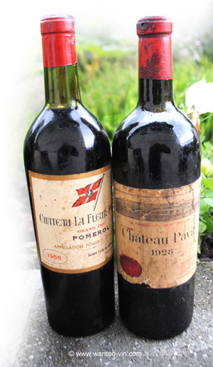 estimation gratuite vieux vins. • Château La Fleurs de 1955.