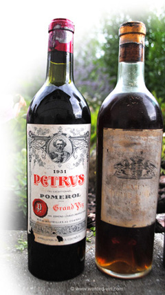 estimation gratuite vieux vins. Château Pétrus de 1951.