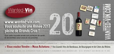 Carte de voeux 2017 Wanted-Vin