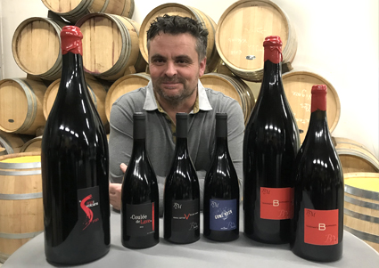 Benoît Montel les vignes et vin d'auvergne