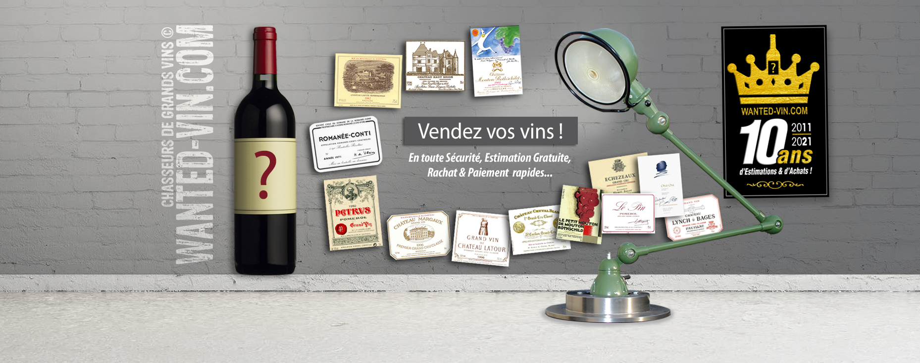 vendre des vins