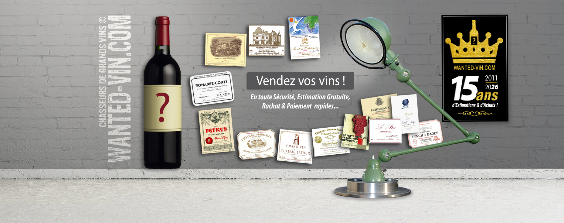 vendre des vins rachat bouteilles estimation vin gratuite vendre ses vins son vin wanted vin com